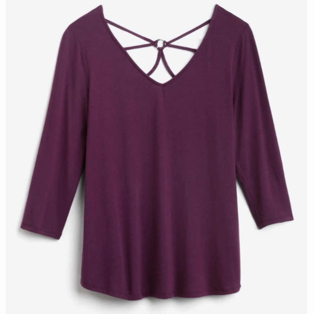 Ampton Back Detail Knit Top